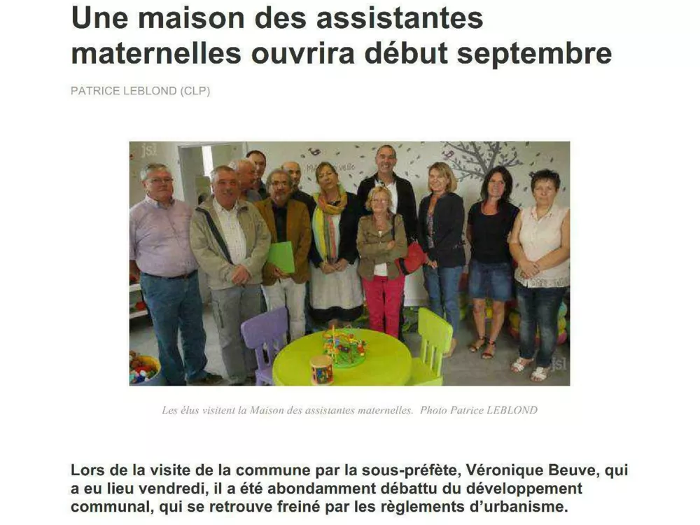 Une maison d'assistantes maternelle
