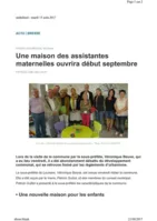 Une maison d'assistantes maternelle