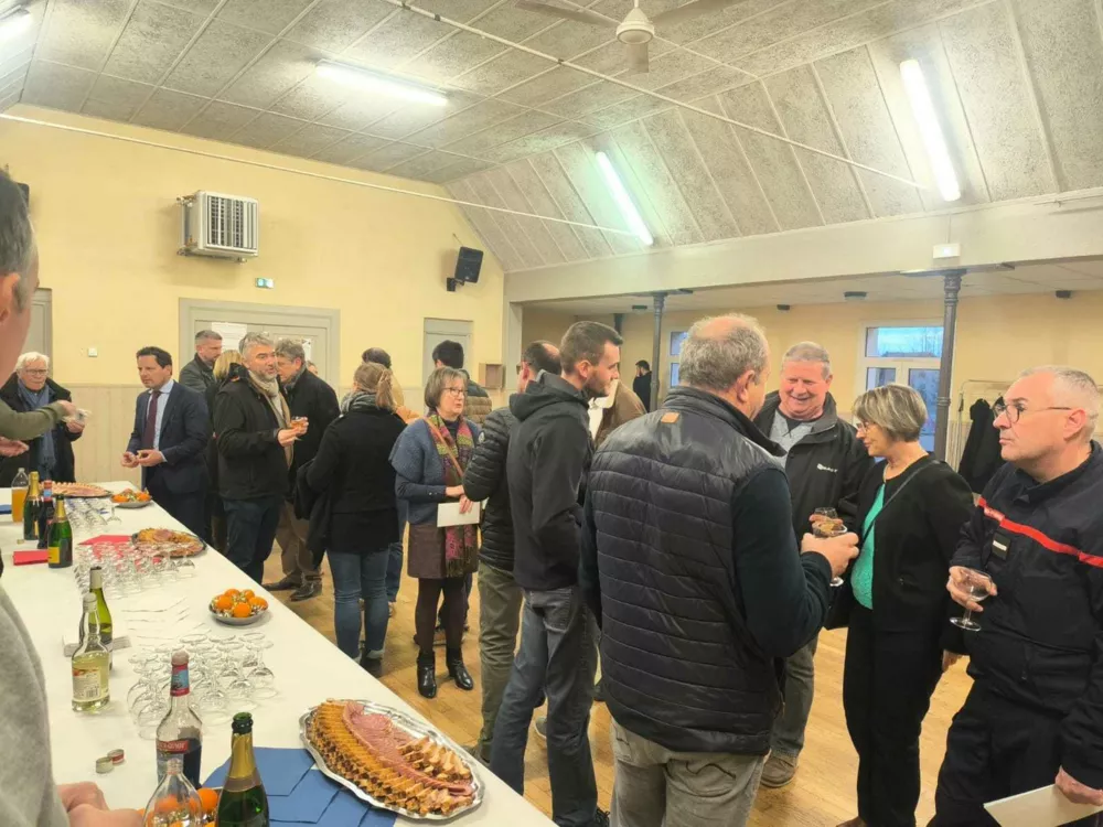 Inauguration de la chaufferie bois