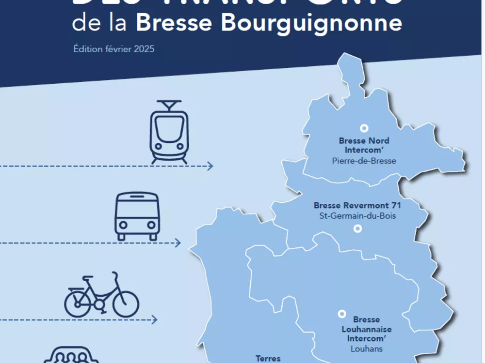Tout sur la mobilité en Bresse Bourguignonne