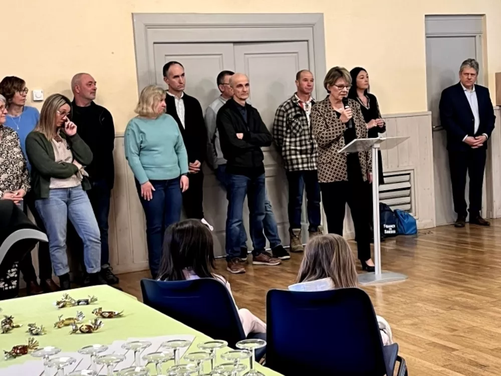 Des vœux de bonheur et de prospérité